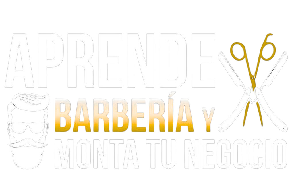 Barbería Profesional 1 logo curso de barbería